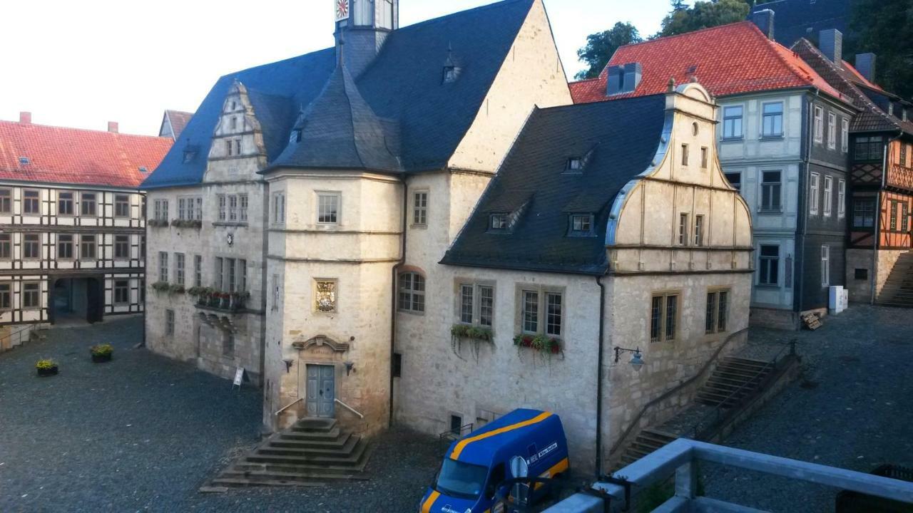 Grosse Wohnung Mit Terrasse Im Altstadtzentrum - Ferienwohnung Chiplakoff Blankenburg  Exteriör bild