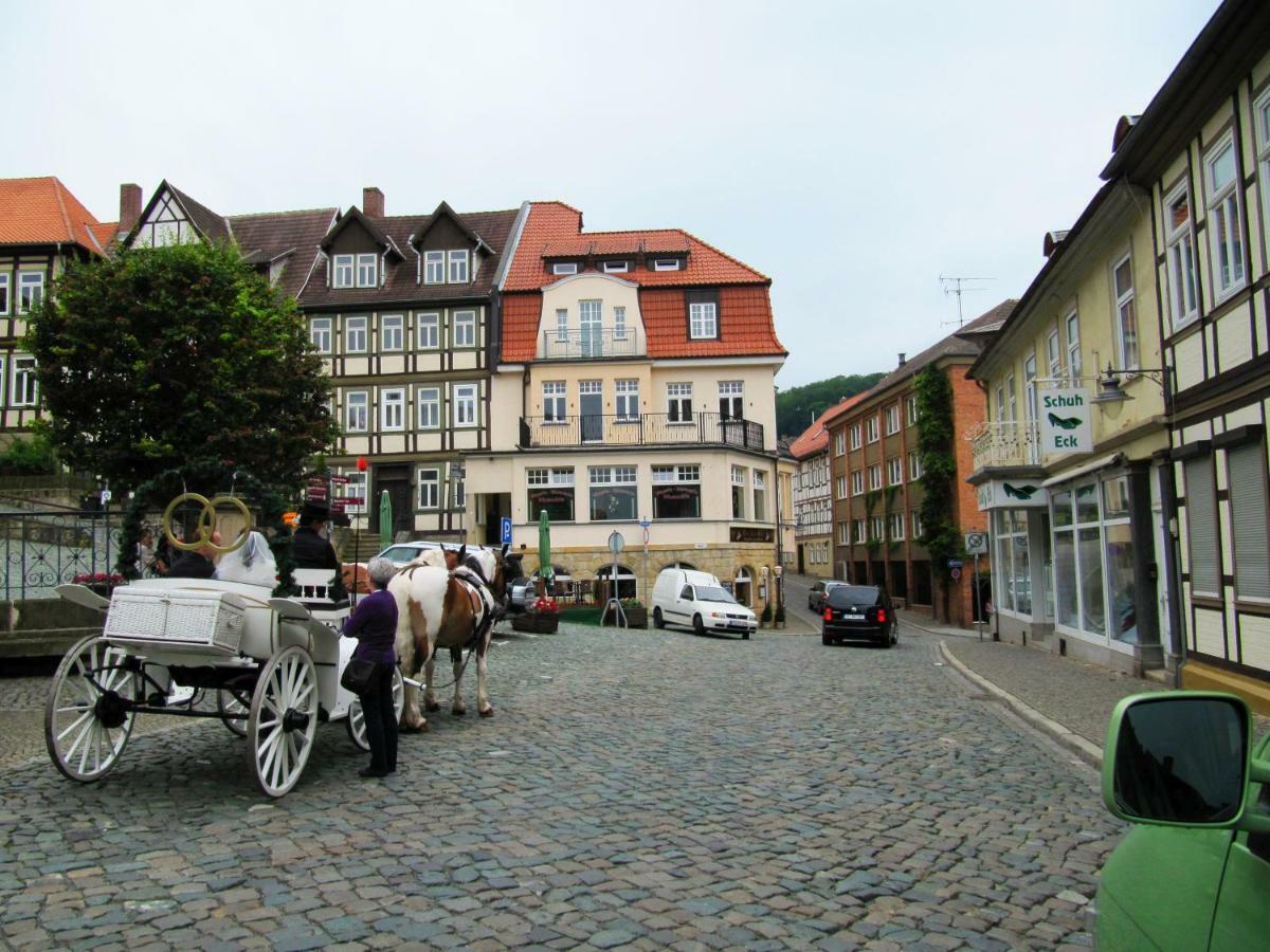 Grosse Wohnung Mit Terrasse Im Altstadtzentrum - Ferienwohnung Chiplakoff Blankenburg  Exteriör bild